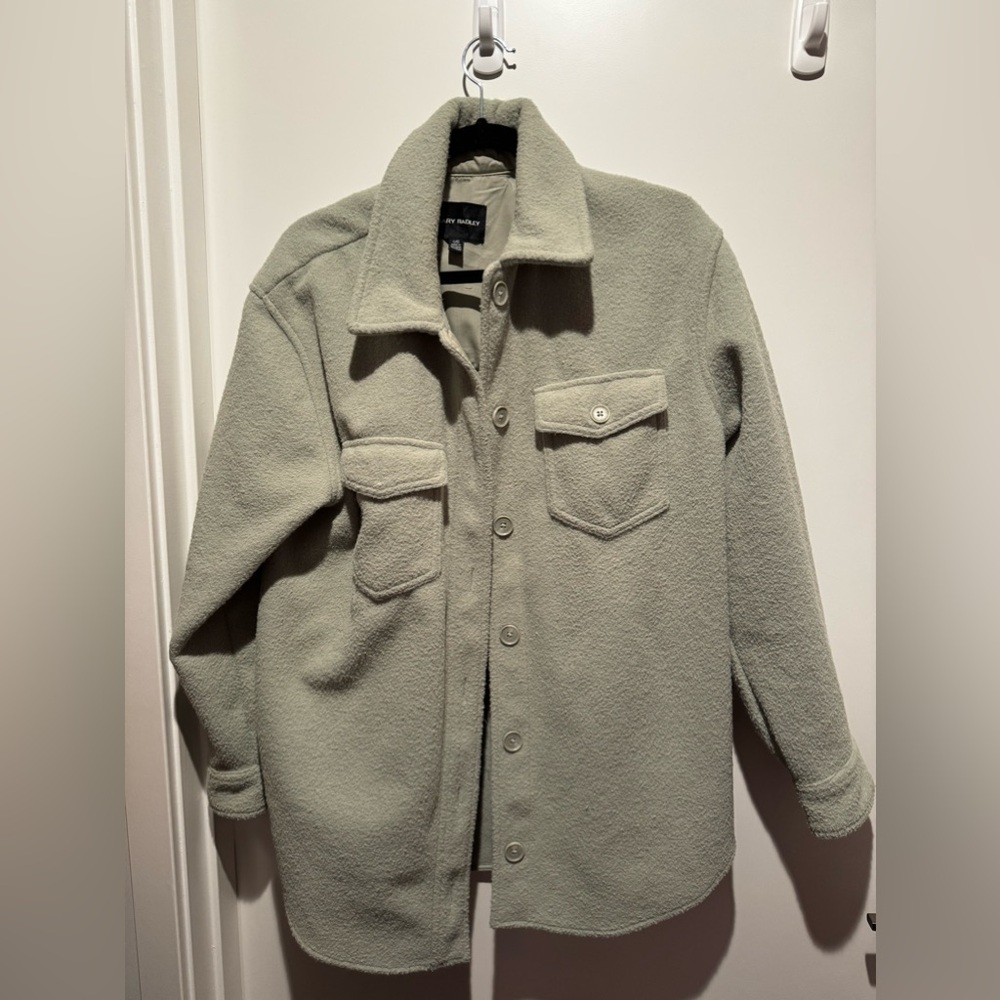 Hilary Radley green jacket